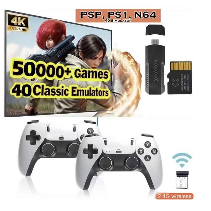 X2 Pro 48.000 Spiele Kabellose Controller mit HDMl-Ausgang -2-Controller-Zubehör - Image 4